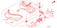FEU ARRIERE pour Honda INNOVA 125 de 2008