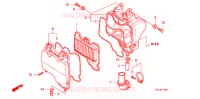 FILTRE A AIR pour Honda INNOVA 125 de 2009