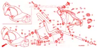 GUIDON   CARENAGE pour Honda INNOVA 125 de 2009