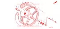 ROUE AVANT (3CH,6CH) pour Honda INNOVA 125 de 2009