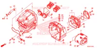 FILTRE A AIR pour Honda CB 500 F WHITE de 2014