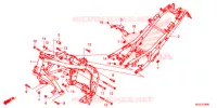 CADRE pour Honda CB 500 X ABS de 2014