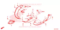 SABOT pour Honda CB 500 X ABS de 2014