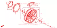 ROUE AVANT pour Honda CB 500 X ABS de 2014