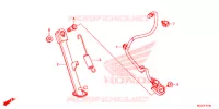 BEQUILLE pour Honda CB 500 X de 2014