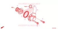 THERMOSTAT pour Honda CB 500 X de 2014