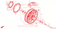 ROUE AVANT pour Honda CB 500 X ABS de 2014