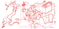 BATTERIE (2) pour Honda CB 150 UNICORN de 2005