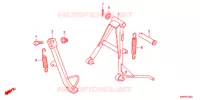 BEQUILLE pour Honda CB 150 INVICTA de 2012