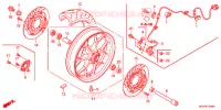 ROUE AVANT pour Honda CBR 1000 RR ABS REPSOL de 2013