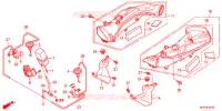 CONDUITS D'ADMISSION pour Honda CBR 1000 RR WHITE de 2012