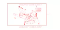 SILENCIEUX TITANE pour Honda CBR 1000 RR FIREBLADE RED de 2012