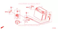BATTERIE pour Honda CBR 125 WHITE de 2012