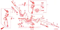 GUIDON   TE DE FOURCHE pour Honda CBR 250 R ABS REPSOL de 2013
