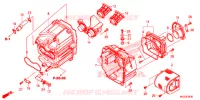 FILTRE A AIR pour Honda CBR 500 R ABS BLANCHE de 2013