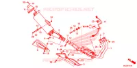 SILENCIEUX D'ECHAPPEMENT pour Honda CBR 500 R ABS BLANCHE de 2013