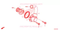 THERMOSTAT pour Honda CBR 500 R ABS HRC TRICOLOR de 2014