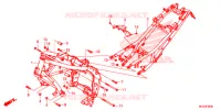 CADRE pour Honda CBR 500 R ABS de 2014