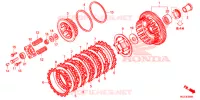 EMBRAYAGE pour Honda CBR 500 R ABS de 2014