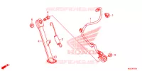 BEQUILLE pour Honda CBR 500 R de 2013