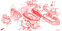 FILTRE A AIR pour Honda CBR 600 R ABS REPSOL de 2013