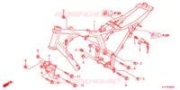 CADRE (1) pour Honda ACE 125 de 2014