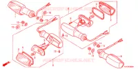 CLIGNOTANT pour Honda ACE 125 de 2014