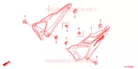 COUVERCLES LATERAUX (1) pour Honda ACE 125 de 2014
