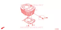 CYLINDRE pour Honda ACE 125 de 2014