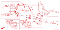 GUIDON   TE DE FOURCHE pour Honda ACE 125 de 2014