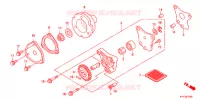 POMPE A HUILE pour Honda ACE 125 de 2014