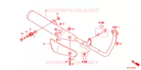 SILENCIEUX D'ECHAPPEMENT (1) pour Honda ACE 125 de 2014