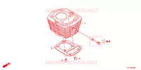 CYLINDRE pour Honda ACE 125 MOULDED WHEELS de 2014