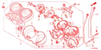 COMPTEUR pour Honda STORM 125 Front Disk brake de 2005