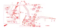GUIDON   TE DE FOURCHE pour Honda STORM 125 Front Disk brake de 2005