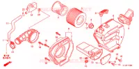 FILTRE A AIR pour Honda GR 125 de 2010