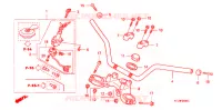 GUIDON   TE DE FOURCHE pour Honda GR 125 de 2010