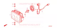 PHARE (3) pour Honda GR 125 de 2010