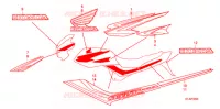 T (4) pour Honda GR 125 de 2010