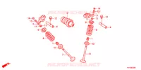ARBRE A CAMES   SOUPAPE pour Honda CB1 125 RUEDAS FUNDIDAS de 2013