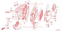 FILTRE A AIR (2) pour Honda CB1 125 RUEDAS FUNDIDAS de 2013