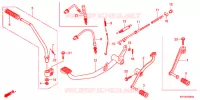 PEDALE   KICK pour Honda CB1 125 RUEDAS FUNDIDAS 4AG de 2013
