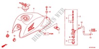 RESERVOIR A CARBURANT (1) pour Honda ACE 125 SPOKED WHEELS de 2013