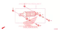AMORTISSEUR ARRIERE pour Honda CRF 110 de 2015