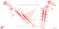 ARBRE A CAMES   SOUPAPE pour Honda CRF 250 L ROJO de 2014
