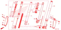 FOURCHE pour Honda CRF 250 X de 2013