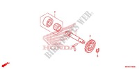 POMPE A HUILE pour Honda CRF 450 R de 2013