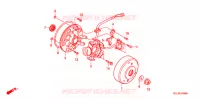 ALTERNATEUR pour Honda CRF 50 de 2006