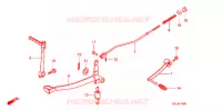 PEDALE DE FREIN   KICK pour Honda CRF 50 de 2010