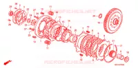 EMBRAYAGE pour Honda CRF 50 de 2012